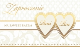 Zaproszenie PMZ-024 Ślub (5 szt.)