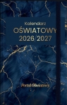 Kalendarz 2026/2027 oświatowy ciemny Opracowanie zbiorowe