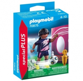  Playmobil Special Plus: Piłkarka z bramką (70875)Wiek: 4+