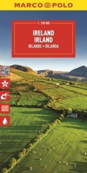 Mapa drogowa Irlandia 1:350 000 - Opracowanie zbiorowe