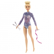 Barbie Kariera: Gimnastyczka artystyczna - lalka blondynka (DVF50/GTN65)