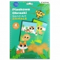 Piaskowe obrazki arkuszy z kolorowankami 4szt
