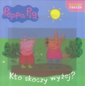 Świnka Pepa Ruchome obrazki Kto skoczy wyżej