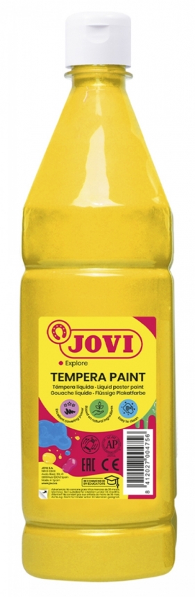 Farba plakatowa JOVI 1000ml żółta