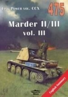 Tank Power vol.CCX 475 Marder II/III vol.III - Janusz Ledwoch
