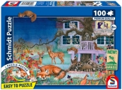 Puzzle PQ 100 Zwierzęta nocą