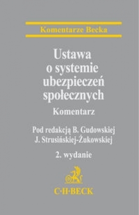 Ustawa o systemie ubezpieczeń społecznych Komentarz - praca zbiorowa<br />
