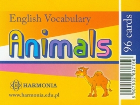 English Vocabulary Animals 96 kart