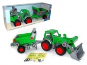 Traktor ładowarka z naczepą (37756)