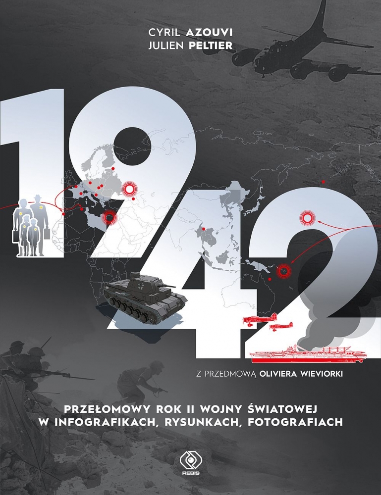<img src='https://webimage.pl/pics/757/2/d9788383382012.jpg' style='height:440px' /> 1942. Przełomowy rok II wojny światowej w infografikach, rysunkach, fotografiach
