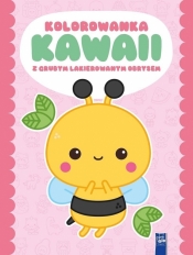 Kolorowanka Kawaii z grubym lakierowanym obrysem - Opracowanie zbiorowe