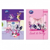 Teczka z gumką A4 Littlest Pet Shop