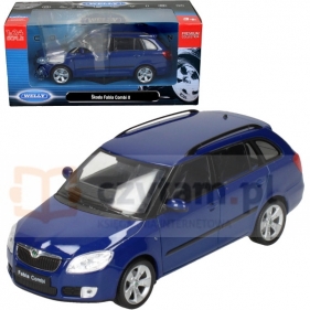 WELLY Skoda Fabia Combi II, niebieska (WE22519)