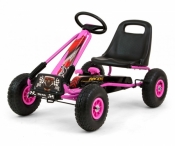 Gokart na pedały Thor Różowy (25757)