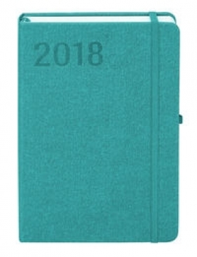 Kalendarz 2018 Popart A6 Tdw Turkusowy