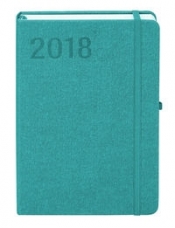 Kalendarz 2018 Popart A6 Tdw Turkusowy