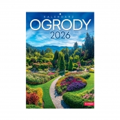 Kalendarz ścienny A4 - Ogrody 2026