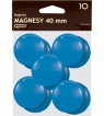 Magnesy Grand 40 mm niebieskie op. 10 sztuk GRAND