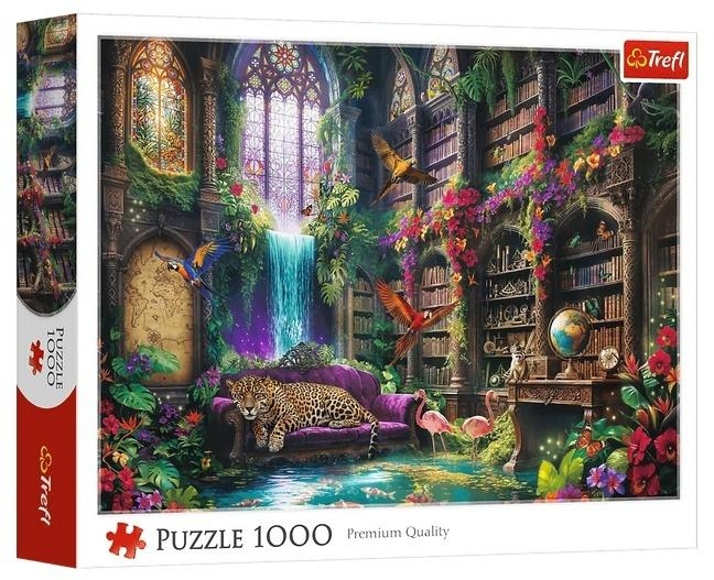 <img src='https://webimage.pl/pics/757/9/d5900511109757.jpg' style='height:440px' /> Puzzle 1000 Magiczna biblioteka TREFL