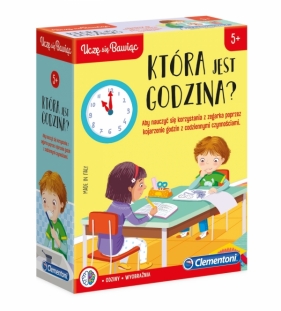 Clementoni, Uczę się Bawiąc: Która jest godzina? (50075)
