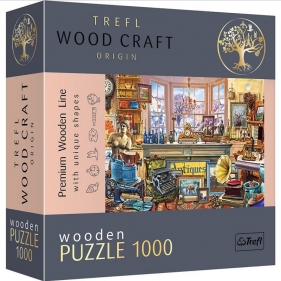 Puzzle drewniane 1000 Sklep z antykami TREFL