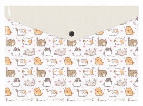 Teczka koperta A5 PP nadruk - kittens