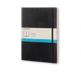 Notes Moleskine XL w kropki czarny