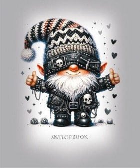 Szkicownik 148x105 24 stron 100g/m2 TW Gnom szary