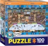 Puzzle 100 GAME FINE ME Hockey 6100-0475 7+