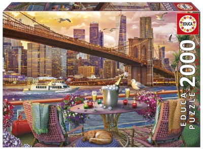Puzzle Randka w Nowym Jorku / USA 2000 el 114113
