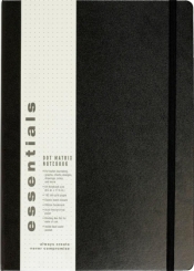 Notatnik Essentials Extra, A4, kropkowany - czarny
