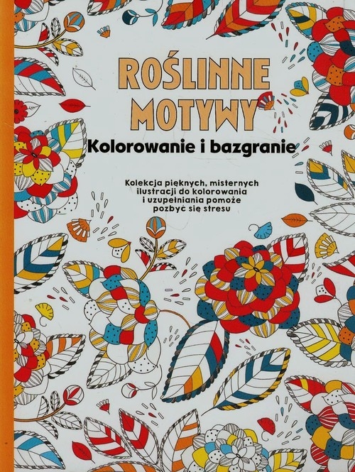 Roślinne motywy Kolorowanie i bazgranie