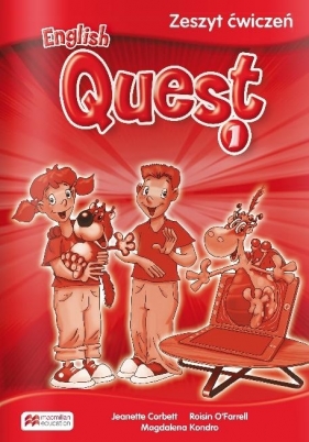 English Quest 1. Zeszyt ćwiczeń. Szkoła podstawowa - Corbett Jeanette, O'Farrell Roisin, Kondro Magdalena