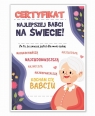 Certyfikat A4 Dzień Najlepszej Babci 5szt