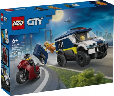 LEGO City Furgonetka Policyjnego konwoju więziennego 60479