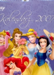 Kalendarz 2007 ścienny. Księżniczki