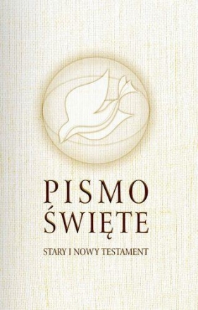 Pismo Święte Stary i Nowy Testament B5 białe