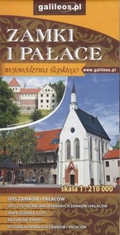 Zamki i pałace województwa śląskiego 1:210 000