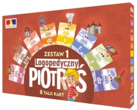 Logopedyczny Piotruś. Zestaw 1 - Opracowanie zbiorowe