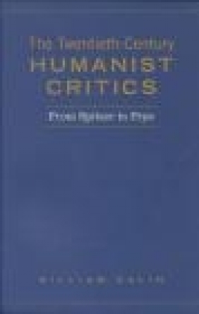 Twentieth Century Humanist Critics William Calin,  Calin