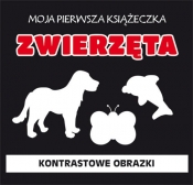 Moja pierwsza książeczka Zwierzęta Kontrastowe obrazki