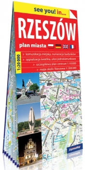 Rzeszów plan miasta 1:20 000