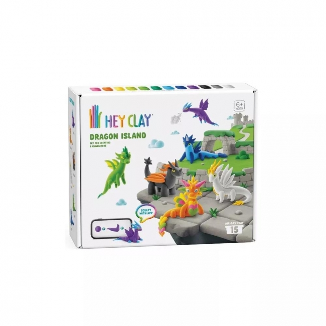 <img src='https://webimage.pl/pics/759/5/d4897105245759.jpg' style='height:440px' /> Hey Clay - Wyspa smoków + akcesoria