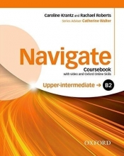 Navigate UPPER-INTER Podręcznik + DVD + online - Rachael Roberts, Caroline Krantz, Catherine Walter