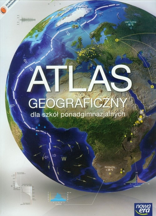 Atlas geograficzny dla szkół ponadgimnazjalnych Zakres podstawowy i rozszerzony (Uszkodzona okładka)