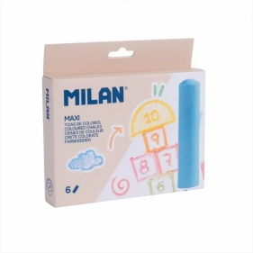 Kreda MAXI 6 kolorów MILAN