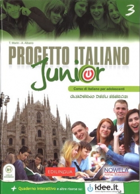 Progetto Italiano Junior 3 Zeszyt ćwiczeń - T. Marin