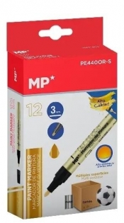 Marker olejowy 3.0mm złoty (12szt)