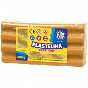 Plastelina Astra, 500 g - pomarańczowa (303117005)