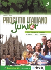 Progetto Italiano Junior 3 Zeszyt ćwiczeń - Marin Telis